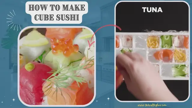 Video thumbnail for How To Make Cube Sushi