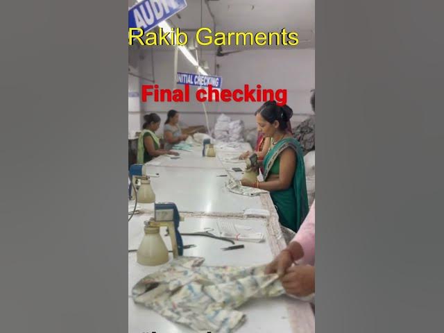 Video thumbnail for ফিনিশিং এর কাজ কিভাবে করে  #selimshikhon #exportgarment #rakibgarments #wholesale #fashion #youtube