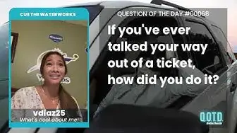 Video thumbnail for vdiaz25 used work to get out of a ticket. Sometimes it pays to run late!