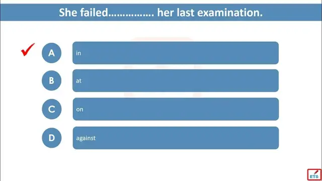 Video thumbnail for English Prepositions Quiz 47