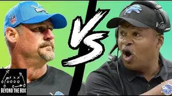 'Video thumbnail for Dan Campbell vs Jim Caldwell: Is 9-8 for the Detroit Lions acceptable when 9-7 wasn't?'