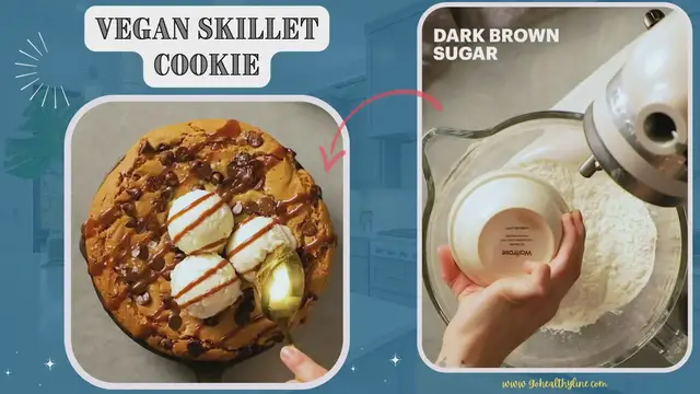 'Video thumbnail for Vegan Skillet Cookie'