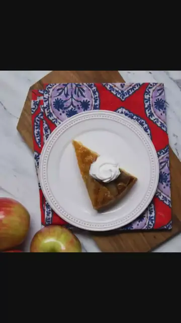 Video thumbnail for Caramel Apple Upside-Down Cake
