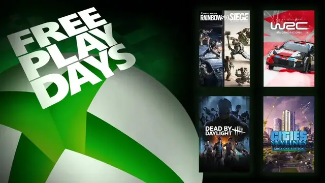 Video thumbnail for Xbox Free Play Days: Rainbow Six Siege, WRC Generations, Dead by Daylight, Cities Skylines