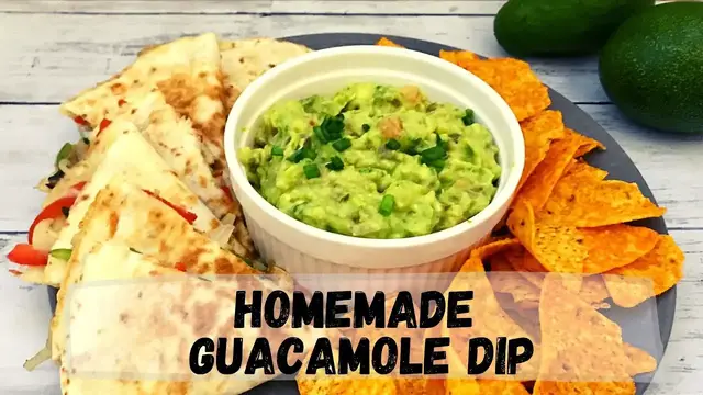 Video thumbnail for Homemade Guacamole Dip Recipe | Happy Tummy Recipes
