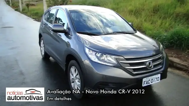 Video thumbnail for Novo Honda CR-V 2012 - Detalhes - NoticiasAutomotivas.com.br