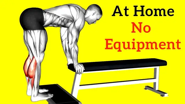 Video thumbnail for 6 Best Calf Exercises That You Can Do At Home Without Weights | Bodyweight Calf Exercises