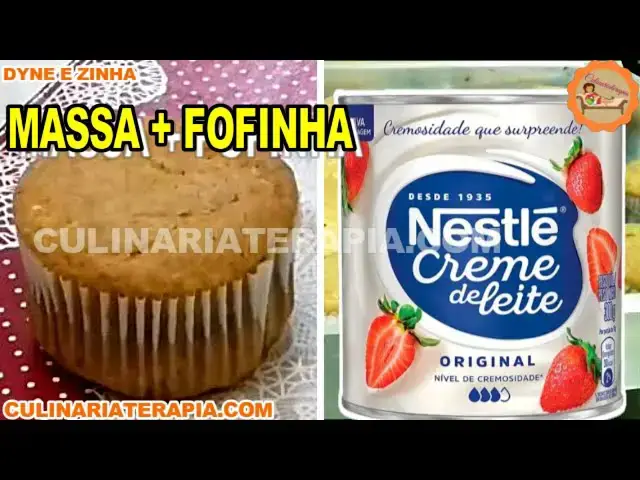 Video thumbnail for Aprenda Como Fazer Massa de Bolo Fofinho com Creme de Leite para Cupcake Ensinada por Especialista