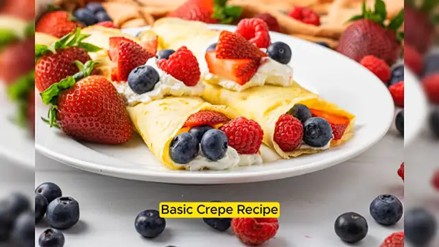 Video thumbnail for Easy Homemade Crepes Recipe