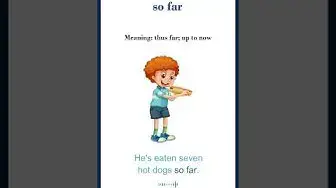 Video thumbnail for So far meaning | so far sentences | Common English Idioms #shorts