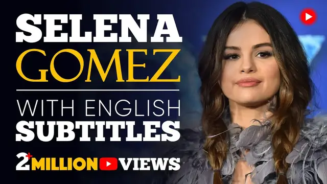 Video thumbnail for ENGLISH SPEECH | SELENA GOMEZ: Trust Yourself (English Subtitles)
