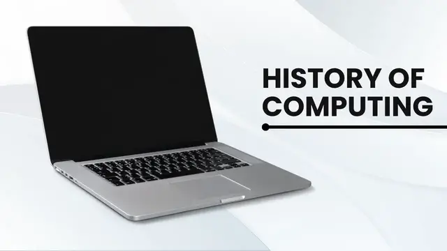 Video thumbnail for History of computing