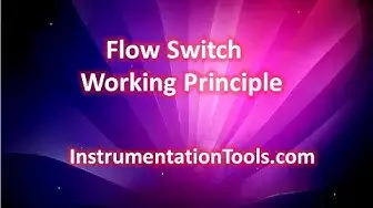 Video thumbnail for Flow Switch Working Principle