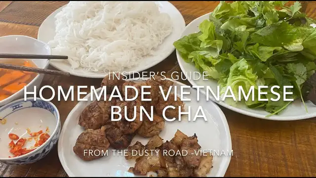 Video thumbnail for Homemade Vietnamese Bun Cha - An Insiders Guide to Vietnam