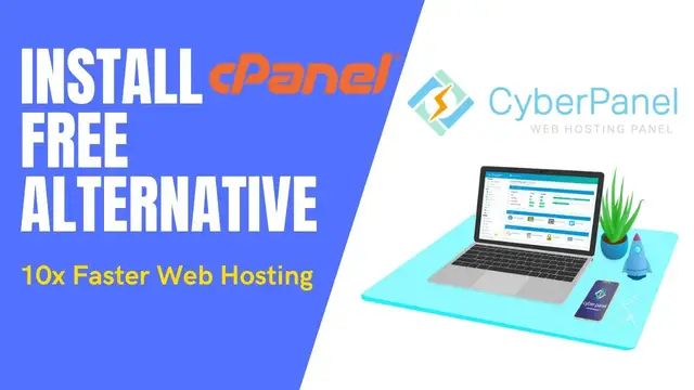 Video thumbnail for CyberPanel Install for Free Online Web Hosting - Best cPanel Alternative