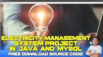 Video thumbnail for Electricity Billing System Project in Java With Source Code (Free Download) 2022