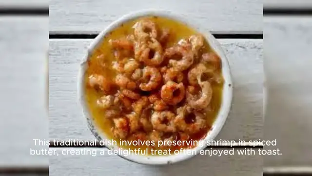 Video thumbnail for Potted Shrimps – Shrimp preserved in spiced butter Recipe
