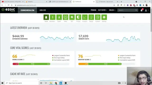 Video thumbnail for Ezoic Ads 7th Payment Earnings $473 Dollars Sent to Payoneer Account Payout July 2021 Live Proof