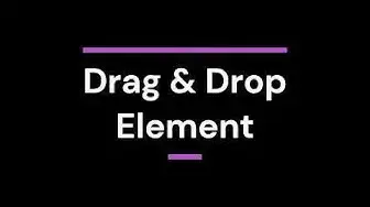 'Video thumbnail for Create Drag and Drop List in React JS'