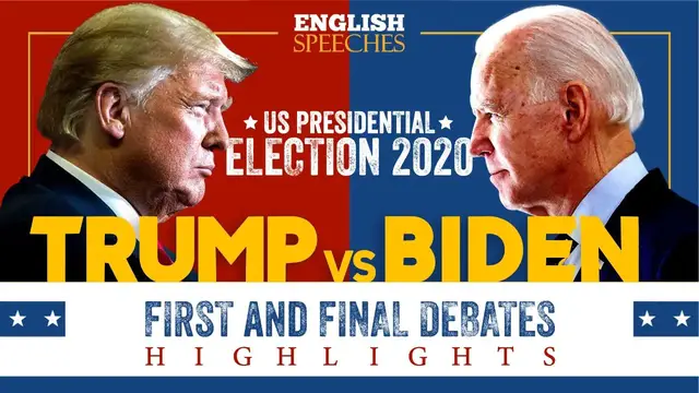 Video thumbnail for ENGLISH SPEECH | US PRESIDENTIAL DEBATES 2020: Highlights (English Subtitles)