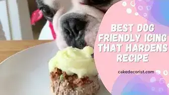 Video thumbnail for Best Dog Friendly Icing That Hardens Recipe