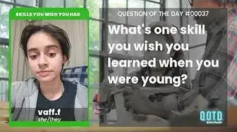 Video thumbnail for waff.f wishes she'd learned how to love herself. You got this!!!!