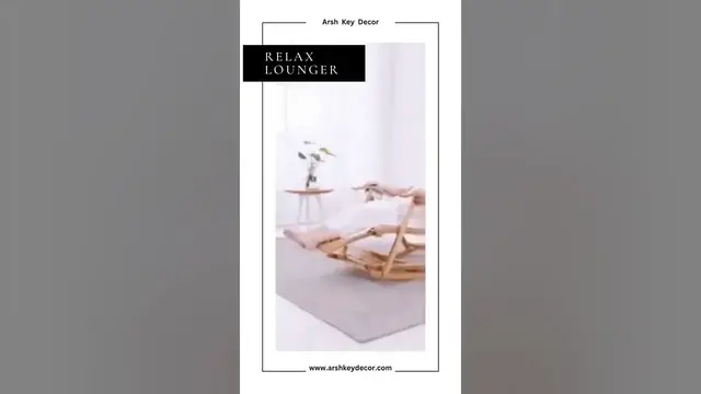 Video thumbnail for Relax Lounger: Rocking Armchair | Recliner Chair #shorts