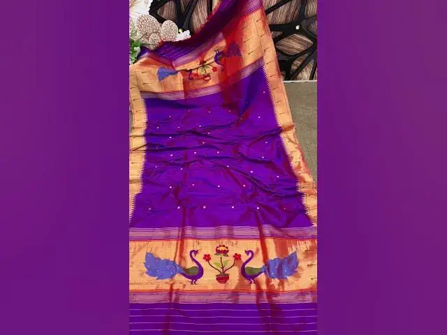 Video thumbnail for Traditional Paithani Fashion 👑 | पैठणी ब्लाउज, दुपट्टा और लहंगा