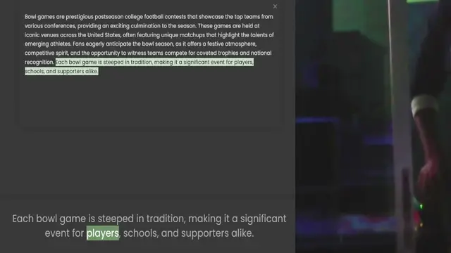 Video thumbnail for Bowl games are prestigious postseason college football contests that showcase the top teams from various conferences, providing an exciting culmination to the season. These games are held at iconic venues across the United States, often f