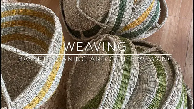 Video thumbnail for Basket Weaving, Caning and Other Weaving - Vietnam