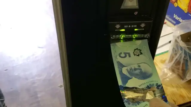 'Video thumbnail for Can Vending Machine Take 5 dollar Bills?'