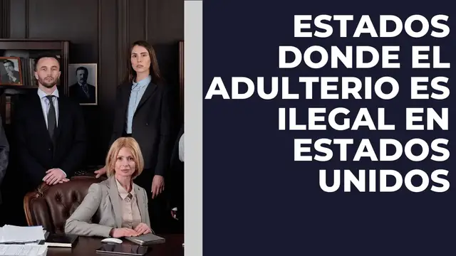 Video thumbnail for Estados donde el adulterio es ilegal en Estados Unidos