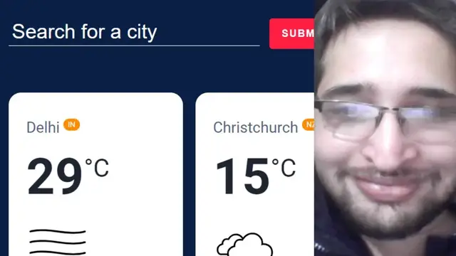 Video thumbnail for Build a Weather App with Custom Icons Using OpenWeather API in Vanilla Javascript [LIVE CODING]
