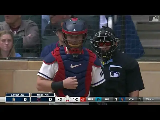 'Video thumbnail for Ryan Jeffers THROWS Out Runner Trying to Steal! | Minnesota Twins | 4/9/2023'