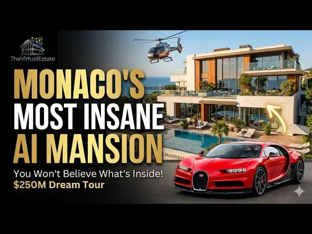 Video thumbnail for Inside Monaco's Ultimate Dream Home: AI-Designed Luxury Villa Tour