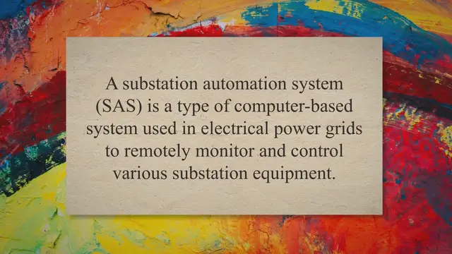 'Video thumbnail for What is Substation Automation System?'