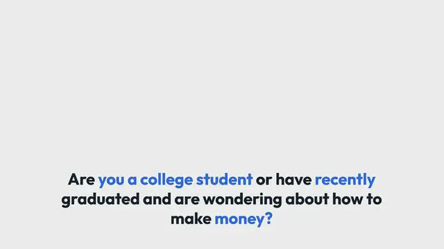 Video thumbnail for 2023’s Top 13 Skills To Make Money Online For Students