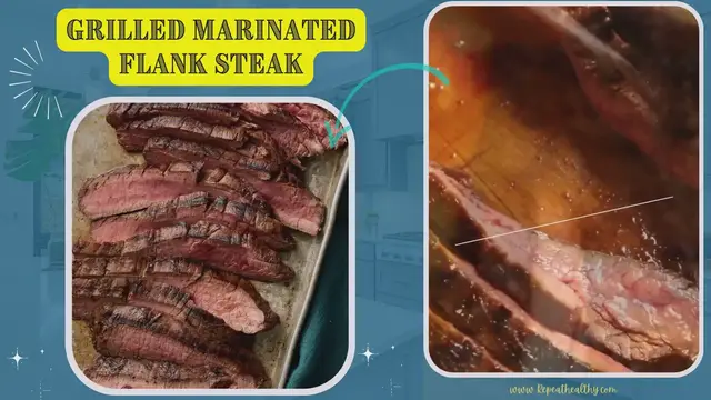 Video thumbnail for Grilled Marinated Flank Steak