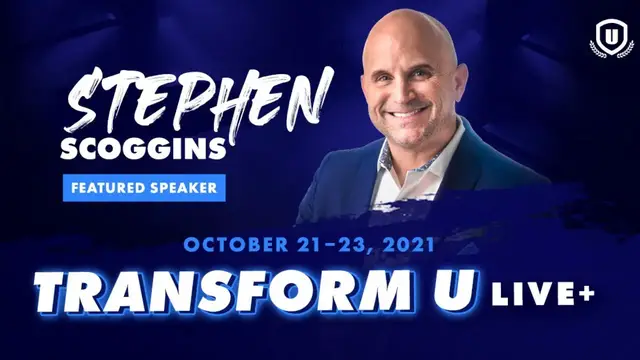 Video thumbnail for Stephen Scoggins: Transform U | Evan Carmichael | Tom Bilyeu | Amberly Lago