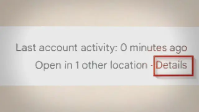 'Video thumbnail for How To Check Your Gmail Account Activity'