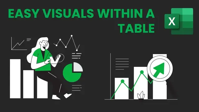 'Video thumbnail for Excel Easy Visuals In a Table'