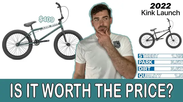 Video thumbnail for 2022 Kink Launch BMX Bike - ($409 Beginner Level BMX Bike)
