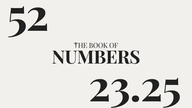Video thumbnail for DAY 52 | The Book of Numbers: Chapter 23-25