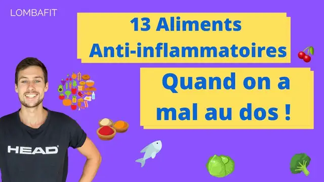 'Video thumbnail for Alimentation anti inflammatoire: 13 aliments puissants pour soulager les douleurs !'