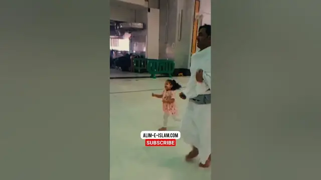 Video thumbnail for her Happiness at Makkah Madina 💯🌍 || #shorts