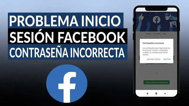 Video thumbnail for Problema inicio sesión FACEBOOK: Contraseña incorrecta