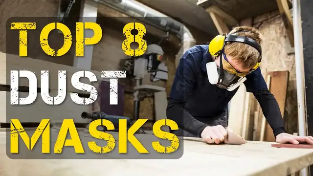 Video thumbnail for Top 8 Best Dust Mask for Woodworking, Construction, Metal dust