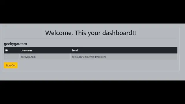 Video thumbnail for PHP MySQL Script to Build Session Based Login & Register System Using Bootstrap 4 in Browser