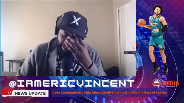 Video thumbnail for Cade Cunningham Could Miss the Rest of the Season From Shin Injury