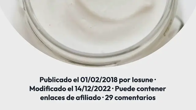 Video thumbnail for Mayonesa Vegana Sin Aceite